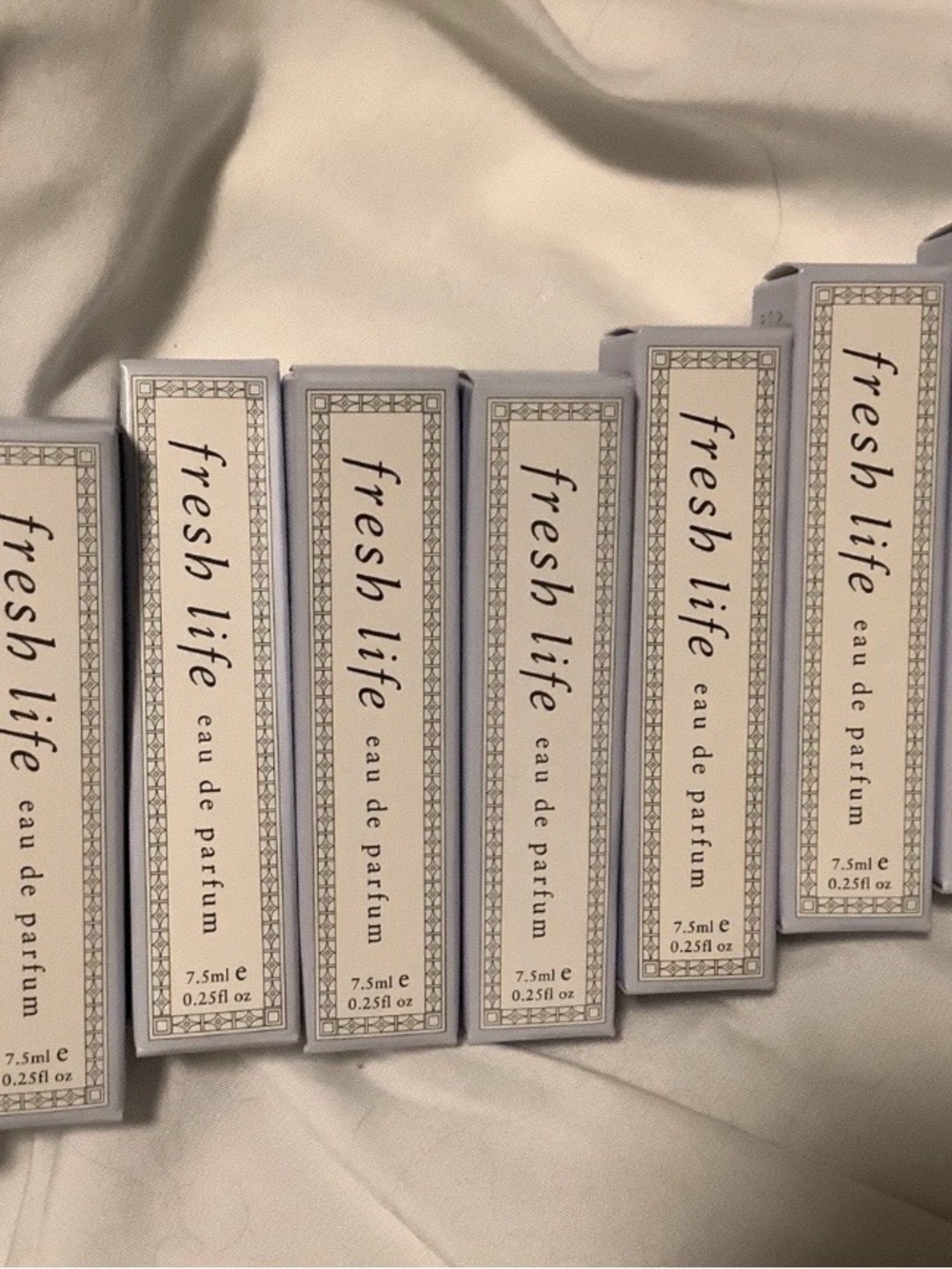 Fresh life perfume 8 .25 fl oz bottles